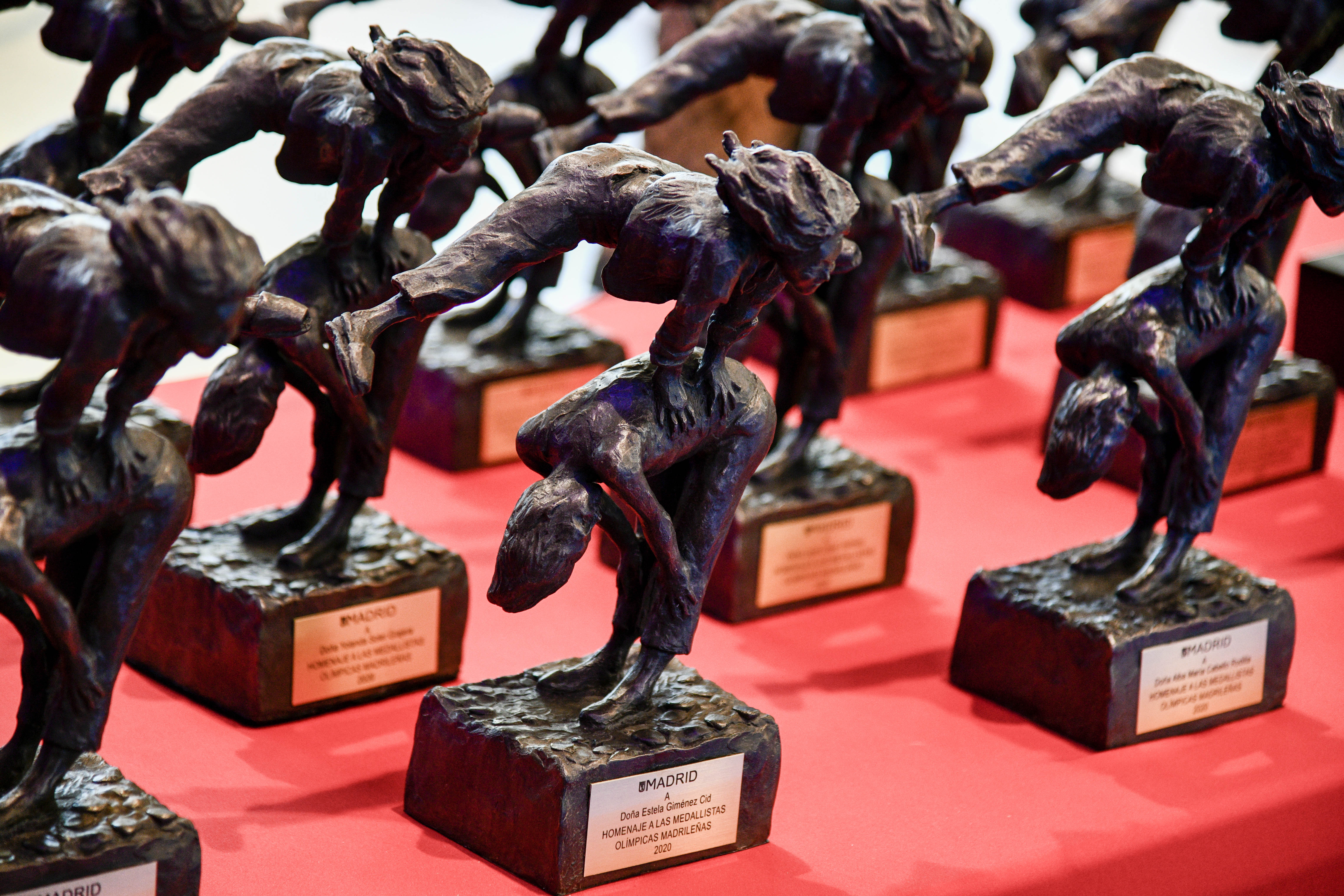 Acto homenaje a las medallistas ol&iacute;mpicas madrile&ntilde;as 